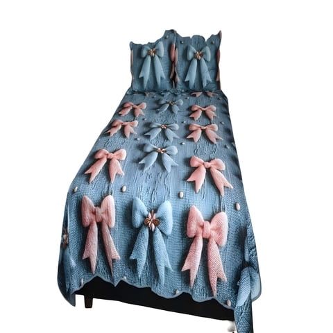 Genérico - Cubrecama De Verano 3D Plaza Y Media 180 X 230 Cm V10