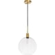 thumbnail image 5 of Lámpara Colgante Living District LD6209BR Globo de Latón 33 cm, 5 of 9