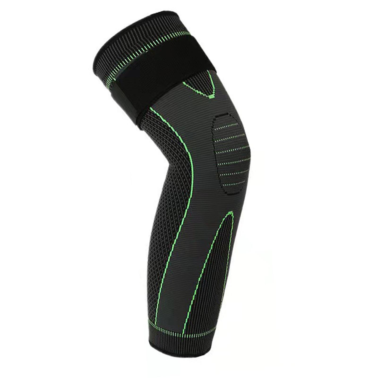 Ioensy - Soporte De Rodilla Brace Vendaje De Presión Rodilleras Meniscus Tear Sports Green Xl