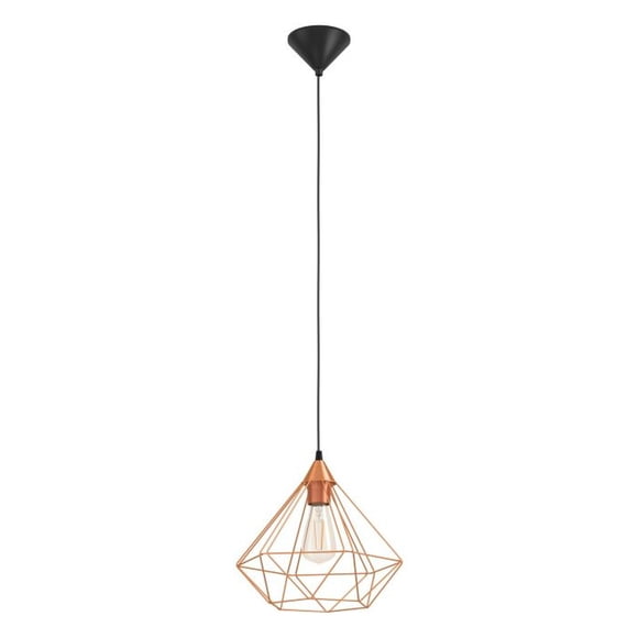 EGLO LAMP COLG TARBES COBRE E27 1X60W