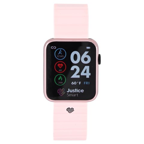 Smartwatch Justice Itime Niaos Digital Rosa Silicona