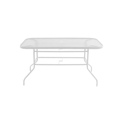 Habita2 Chile - Mesa Rectangular De Exterior 140X80 Terra Blanco