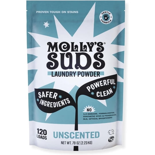 Molly's Suds Original Laundry Detergent Powder, Detergente En Polvo Para Ropa