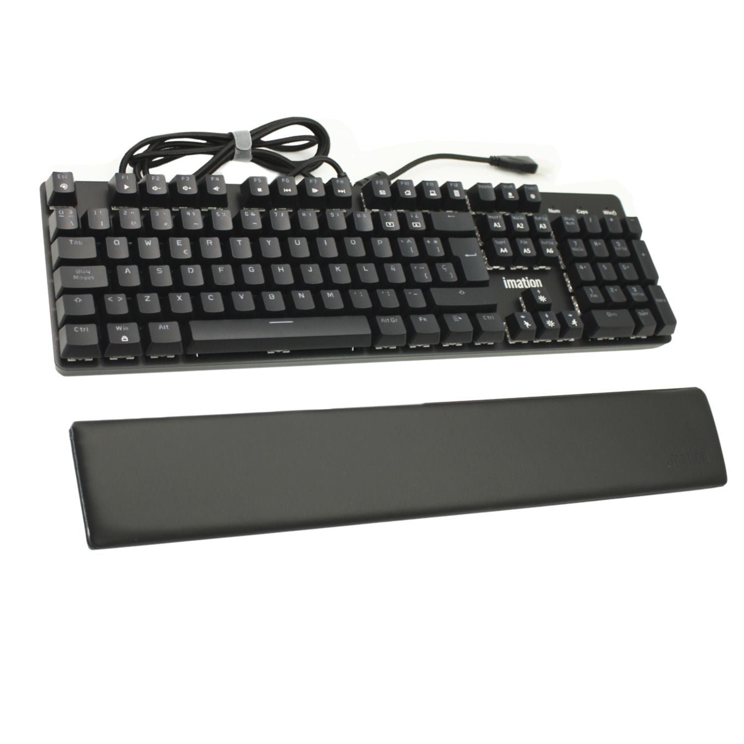 Teclado Imation Imj93 Rainbow Con Luces Y Comodidad - Ps