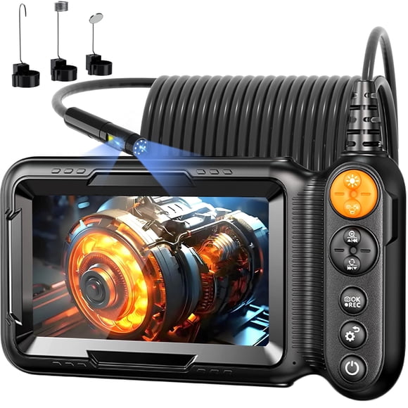 Cámara endoscópica Daxiongmao 1080P HD 7.9 mm 5 pulgadas 16.5 pies