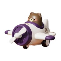 Magideal - Juguetes Para Bebés, Avión, Juguete, Animal Bebé, Coche De Carreras, Vehículo Para Bebé, Prensa De Juegos, Avión Para Niños Pequeños, Niños Y Niñas, R Blanco