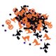 thumbnail image 1 of surtido de halloween calabaza bruja estrella confeti mesa rocía decoración del partido, 1 of 5