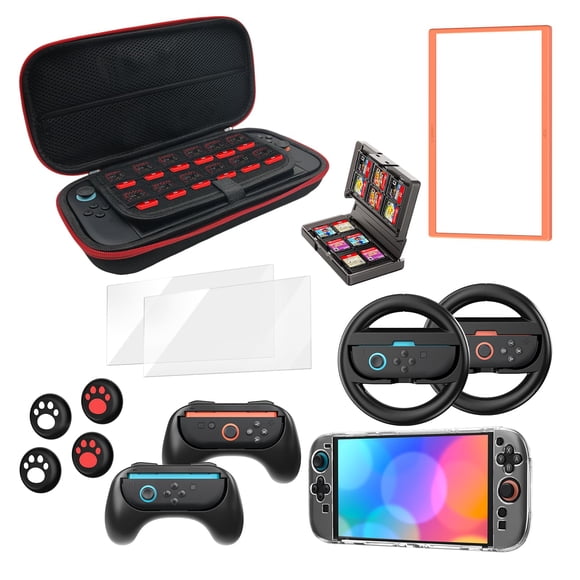 Kit Switch 2 AEWOTING 16 en 1 - Estuche y Accesorios