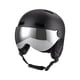 thumbnail image 1 of Casco De Snowboard Con Gafas De Esquí Tipo De Lente Casco De Nieve Ligero Para Exteriores S Negro, 1 of 5