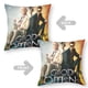 thumbnail image 2 of Funda de Almohada de Terciopelo Desmarcar Buenos Presagios 66x66cm, 2 of 6