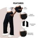 thumbnail image 3 of Pantalones deportivos Common Stitch, 3 unidades, forro polar, pernera ancha, 3 of 3