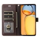 thumbnail image 5 of FOXDOCK Funda tipo Cartera para Xiaomi Redmi 13C – Cubierta de Cuero PU con Múltiples Ranuras, Bolsillo para Efectivo y Correa de Muñeca, 5 of 6