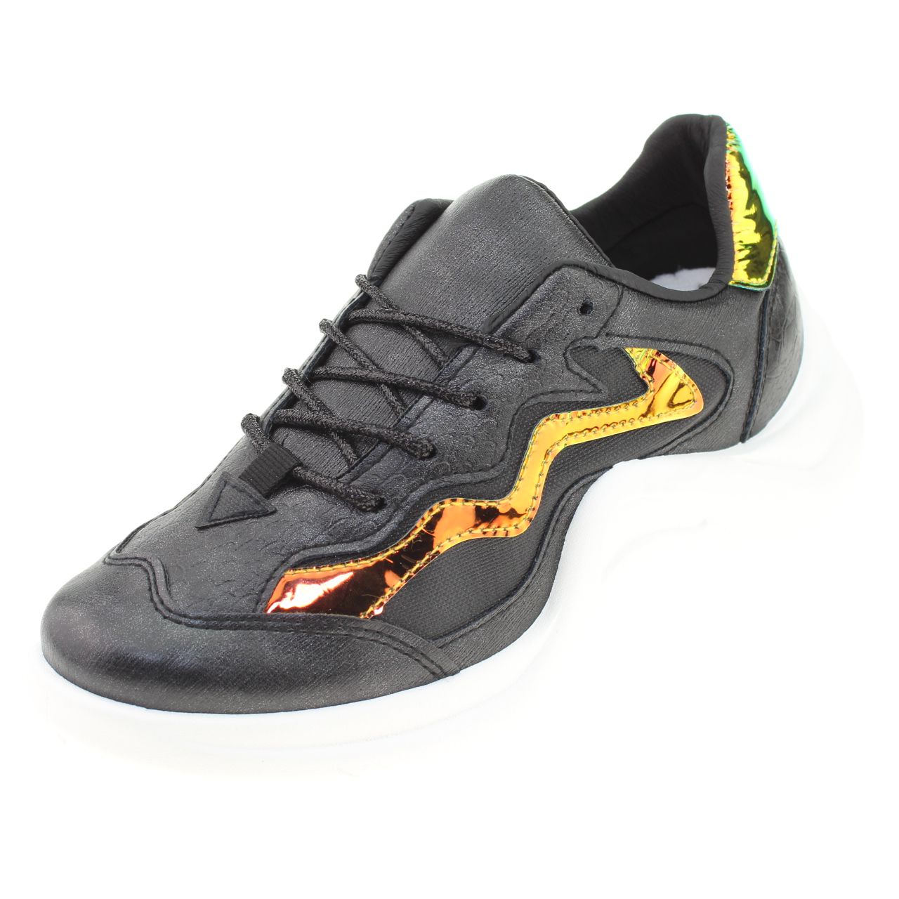 Vía Franca - Zapatilla Negro Suang Nis