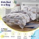 thumbnail image 2 of Juego de cama infantil Bed in a Bag for Boys and Girls Toddlers Juego de sábanas estampado y, 2 of 3