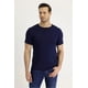 thumbnail image 2 of Polera Hombre Manga Corta Cuello Redondo Azul Marino Talla L, 2 of 3