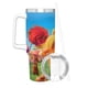 thumbnail image 3 of El Lorax Vaso aislado de acero inoxidable con asa, diseño temático, regalo para familia, amigos y fans; incluye pajita y encaja en el portavasos estándar, 40 oz, 3 of 6