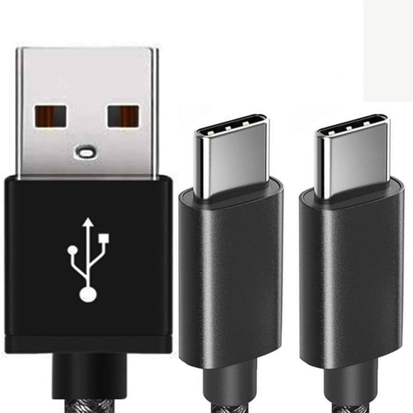 Cable De Carga Usb c Paquete De 2 2 M Para Ps5 Xbox Y Switch