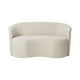 thumbnail image 1 of Sofa Curvo En Lino Crudo, 1 of 3