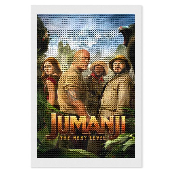 Kit de Pintura de Diamantes 5D Jumanji Desmarcar 20x30cm