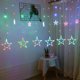 thumbnail image 4 of Guirnalda Cascada Estrella Multicolor 138 Led 3mts Navidad, 4 of 7