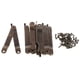 thumbnail image 5 of Caja De Joyería De Madera De 10x Caja De La Tapa Soporte De La Tapa Stay Bisagras Hardware De Muebles 85x11mm, 5 of 5