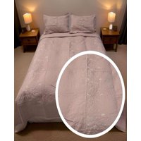 Genérico - Cubrecama Bordado 2 Plazas