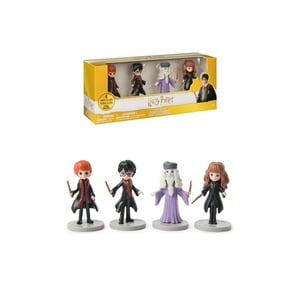 Pack 4 Figuras Harry Potter Magical Minis | Wizarding World