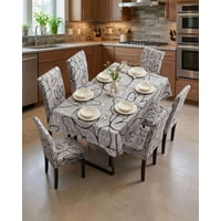 Myl Todo Hogar - Juego De Mantel Antimanchas 140X220 + 6 Fundas De Silla