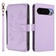 thumbnail image 2 of Funda Cartera Mariposa para [Google Pixel 11 Pro XL] con Soporte y Cremallera Morado claro, 2 of 6