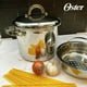 thumbnail image 2 of Oster Olla Para Pasta Acero Inox Colador Y Vaporera, 2 of 6