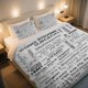 thumbnail image 1 of GREY'S ANATOMY Word Cloud Duvet Cover Set Featuring Iconic Quotes bedding with a Duvet Cover And Two Pillowcases Perfect for Christmas, 1 of 1