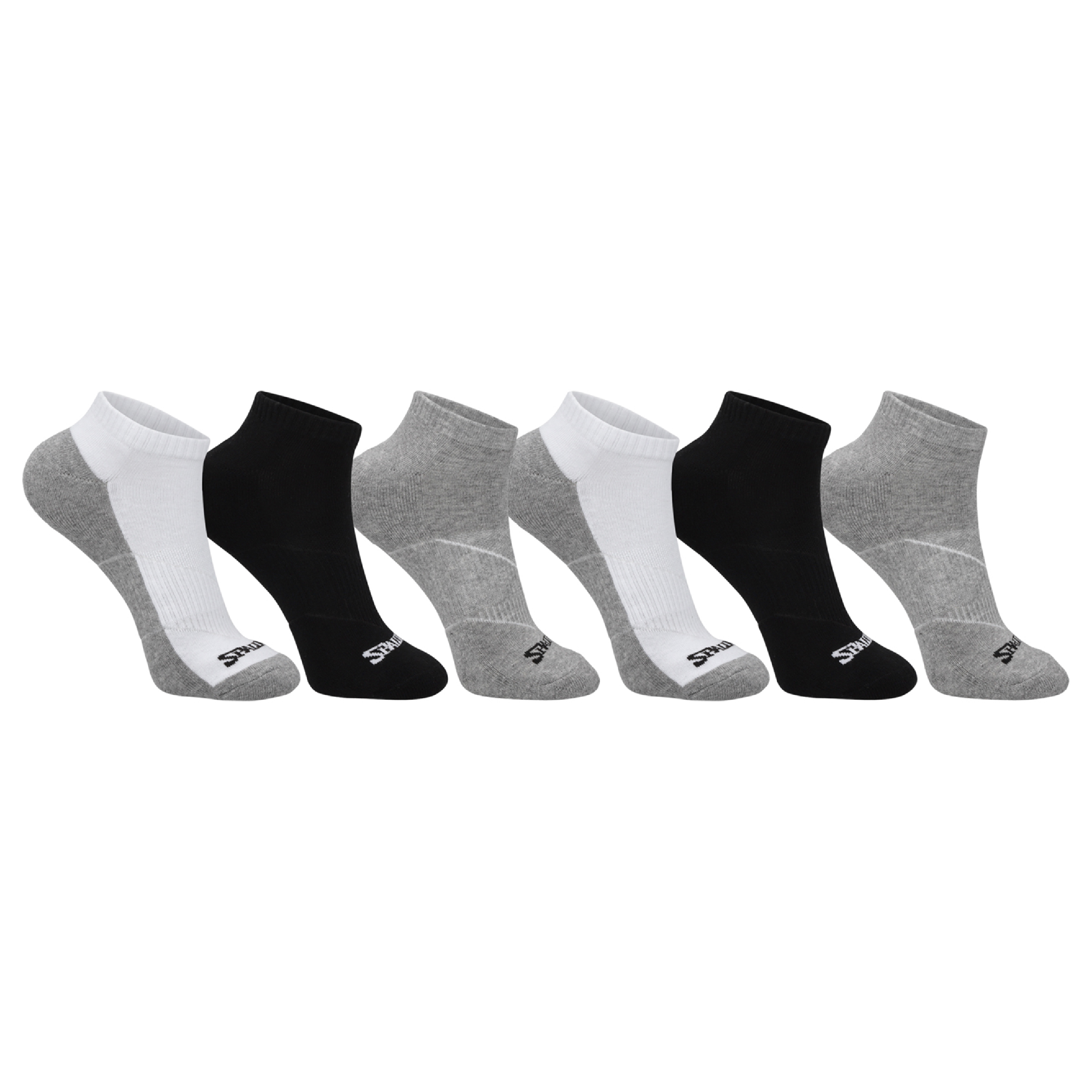 Calcetines Deportivos Cortos Spalding Sixpack Adulto