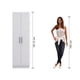 thumbnail image 3 of Closet 2 Puertas Blanco Quarzo, 3 of 4
