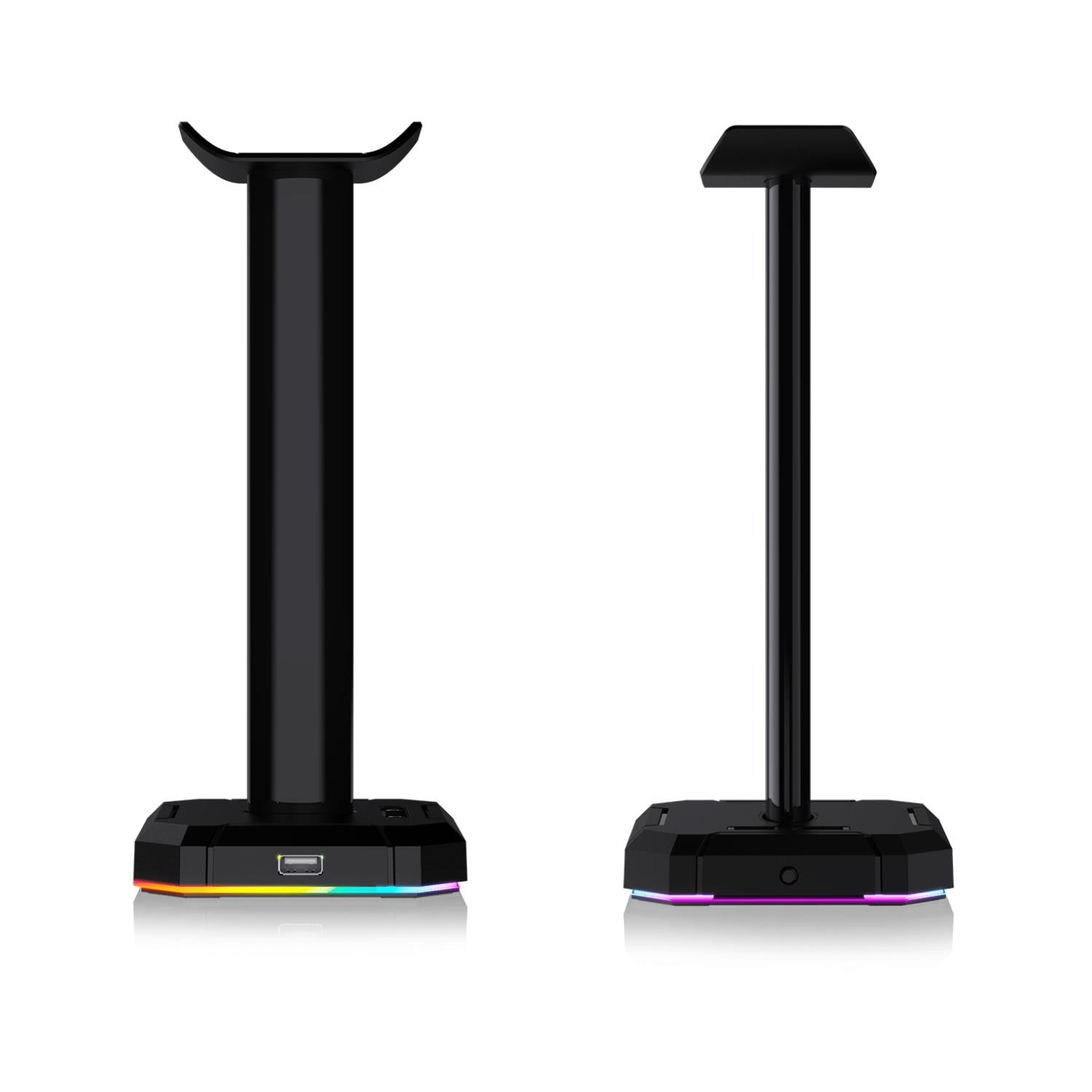 Redragon - Soporte Audifonos Rgb 4puertos Usb Negro Scepterpro