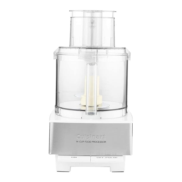 Procesador de alimentos Cuisinart DFP-14BCWNY, 14 tazas, 720 W, blanco, inoxidable