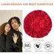 thumbnail image 3 of Set de bonete y durag para hombres y mujeres Himoswis B‑Wine rojo, 3 of 6