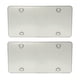 thumbnail image 3 of Tenedor plástico de la etiqueta del marco de la placa 2pcs para los coches nosotros universal estándar, 3 of 5