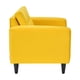 thumbnail image 5 of Sofa Retro 1C Felpa 00 Amarillo, 5 of 6