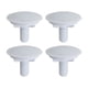 thumbnail image 4 of Tapón Ciego Para Grifo De Fregadero De Cocina, 4 Piezas, Color Blanco, 4 of 5