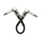 thumbnail image 4 of Cable De Parche Para Guitarra, Simplemente Conéctalo Al Pedal De Guitarra, Ajusta El Cable De Audio Apretado Argent Square 30CM, 4 of 5