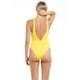 thumbnail image 2 of Traje De Baño Con Textura Amarillo S, 2 of 3
