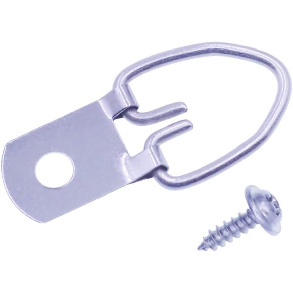 Colgadores D Ring GUSSKER para cuadros, 10 lb
