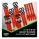 thumbnail image 1 of Pack X 4 Correas De Amarre Hd 4 Cm X 457 Cm Rhino Usa Rojo, 1 of 3