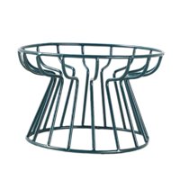 Magideal - Cuenco De Cerámica Para Mascotas, Cuenco De Agua Para Comida De Mascotas, Soporte De Hierro, Enlatado Para Aperitivos, Cuenco Para , Soporte Verde Soporte Elevado Verde