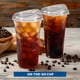 thumbnail image 2 of Vasos desechables de plástico Freshware de 700 ml con tapas sin pajitas, 2 of 3