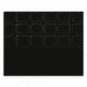 thumbnail image 2 of Base de cama tapizada Mueblart Cuadros 1 plaza Felpa Negro con respaldo y piecero, 2 of 2