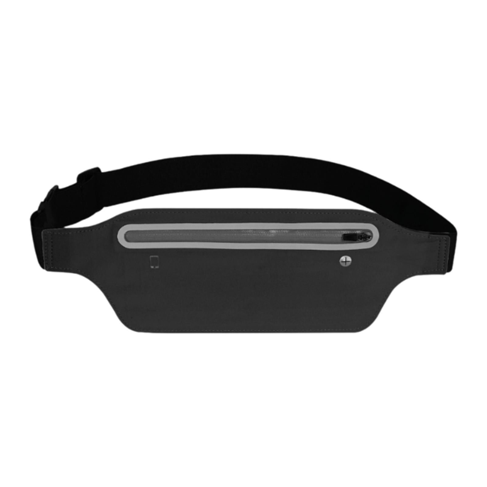 Magideal - Bolsa De Pecho, Riñonera, Bolso Para Hombre Y Mujer, Riñonera Reflectante A La Moda, Cinturón De Entrenamiento Físico Para Escalada, Ciclismo, Compras Negro