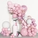 thumbnail image 5 of Kit de arco y guirnalda de globos Archloon rosa y blanco de 156 piezas, 5 of 5