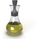thumbnail image 1 of Dispensador de aceite y vinagre de oliva sin embudo, botella de vidrio para vinagrera de cocina | Tapa hermética de silicona que mantiene el aceite fresco por más tiempo, 1 of 5