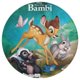 thumbnail image 3 of Bambi Alfombra Redonda de Felpa Coral, Antideslizante, No Desprende Pelusas, Lavable y Duradera para Salón, Dormitorio y Habitación de Niños 60cm, 3 of 6